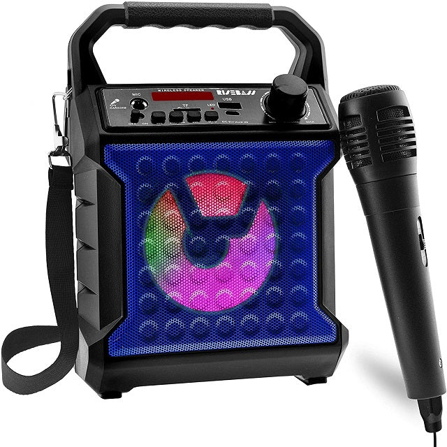 Mobile Karaoke System with Party Lights