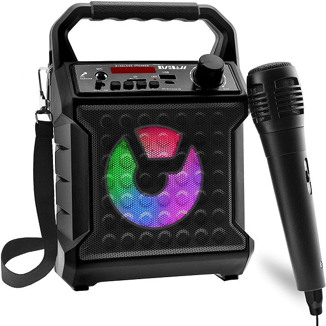 Mobile Karaoke System with Party Lights