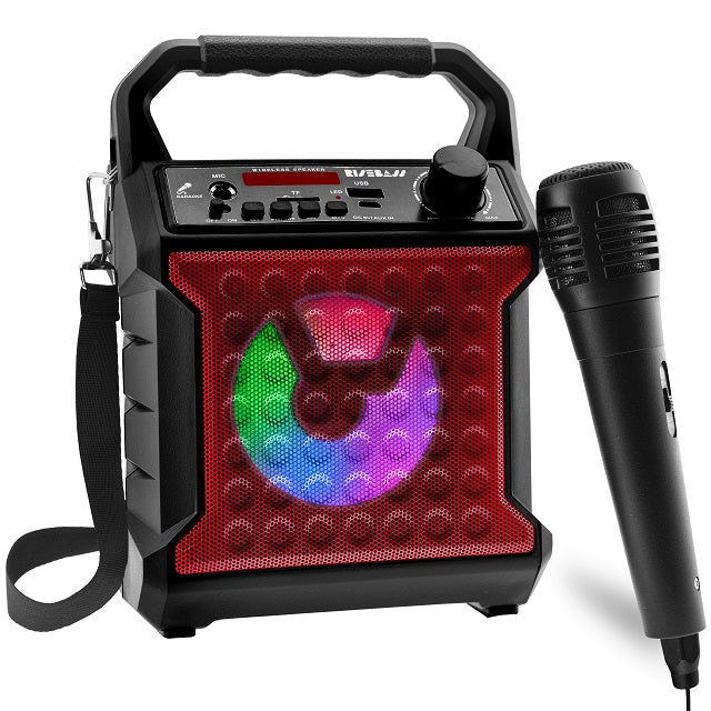 Mobile Karaoke System with Party Lights